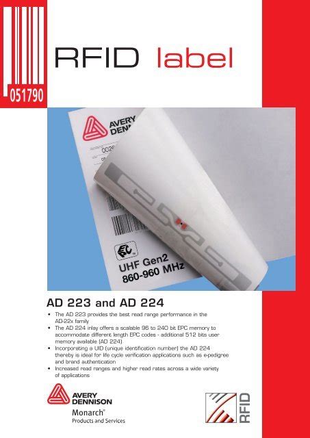 avery dennison rfid tag price|Avery Dennison 3008466.